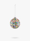 Alessi Proust Blown Glass Dot Christmas Bauble