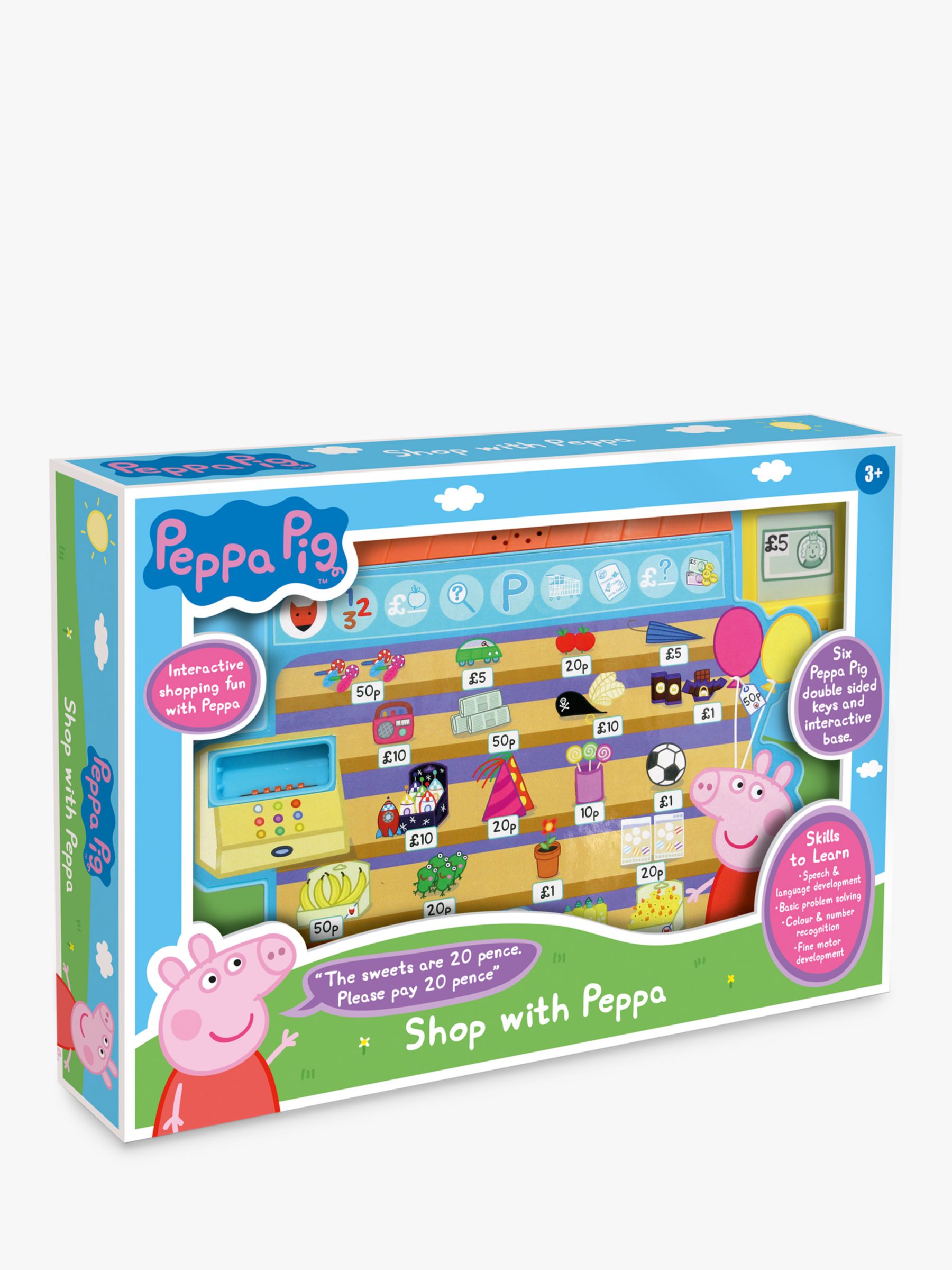 Peppa Pig Shop & Learn with Peppa Interactive Toy