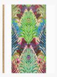 John Lewis + Matthew Williamson Peacock Ikat Wallpaper, Purple