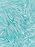 John Lewis + Matthew Williamson Zebra Wallpaper, Blue