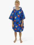 Sonic the Hedgehog DryMee Hooded Towel, Blue/Multi