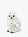 Living Nature Snowy Owl Plush Soft Toy