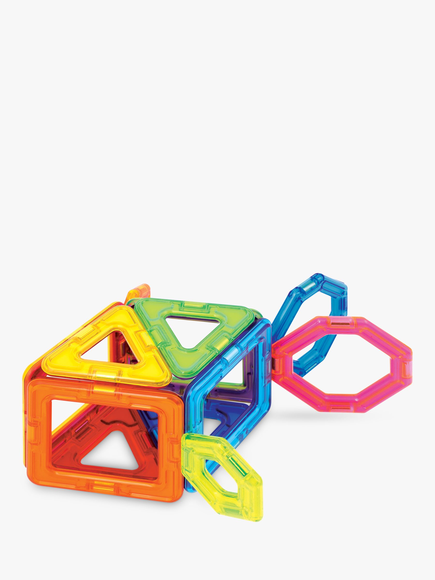 Lot of 15 Magformers Magnetic Building Hexagon, Triangles