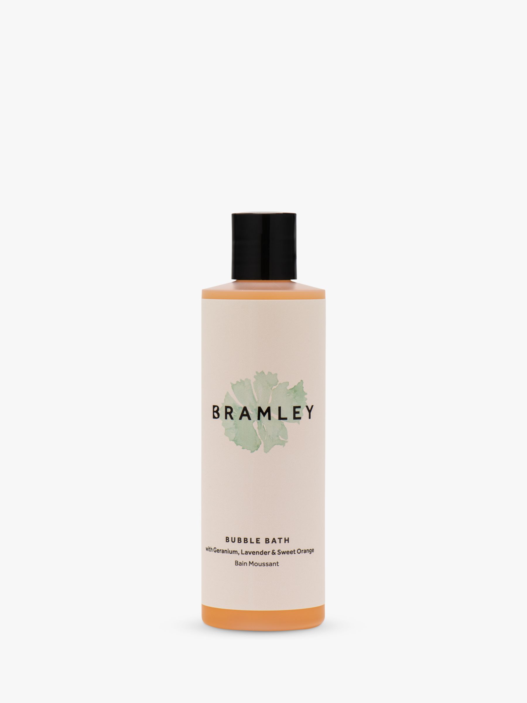 Bramley Geranium, Lavender, & Sweet Orange Bubble Bath 1