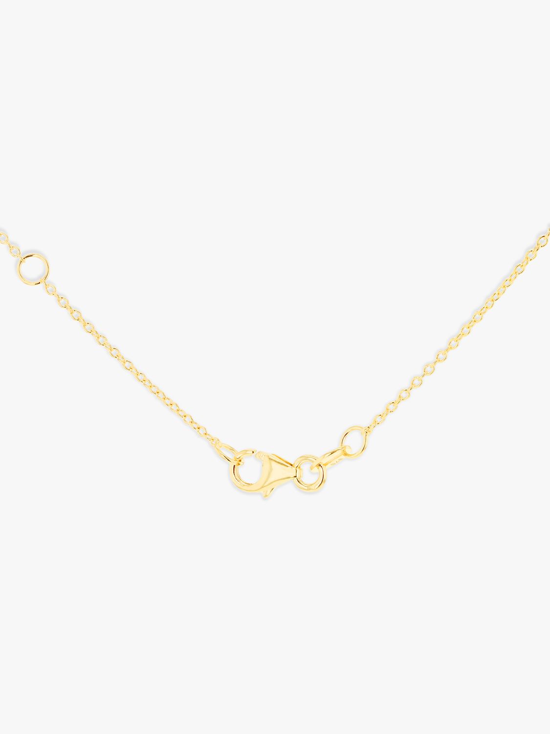 Buy IBB 9ct Yellow Gold Triple Freshwater Pearl Lariat Necklace, Gold Online at johnlewis.com