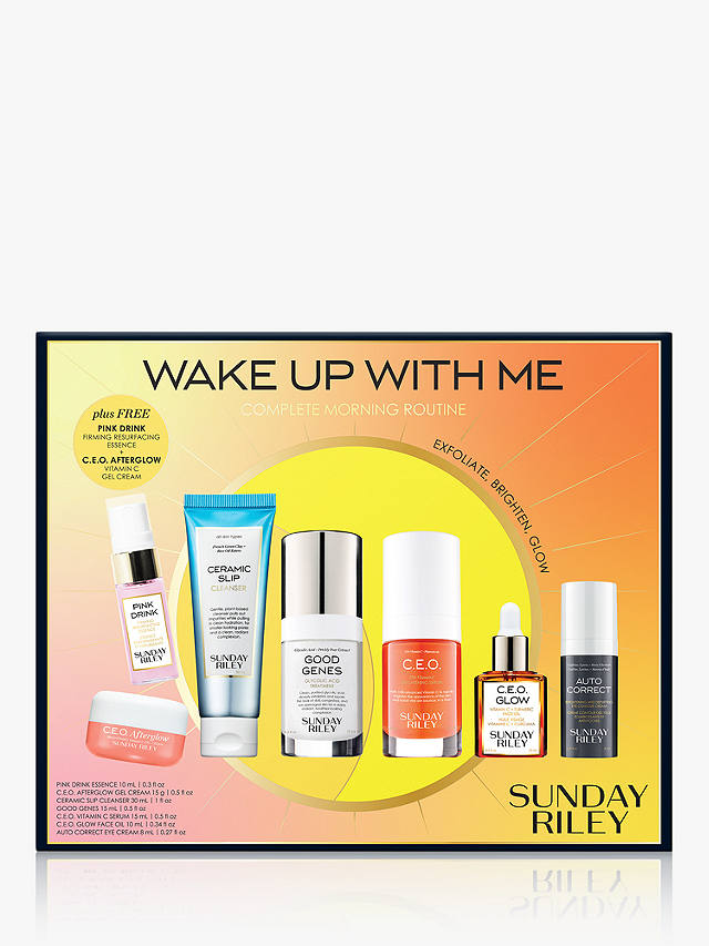 Sunday Riley Wake Up With Me Complete Morning Routine Skincare Gift Set 1