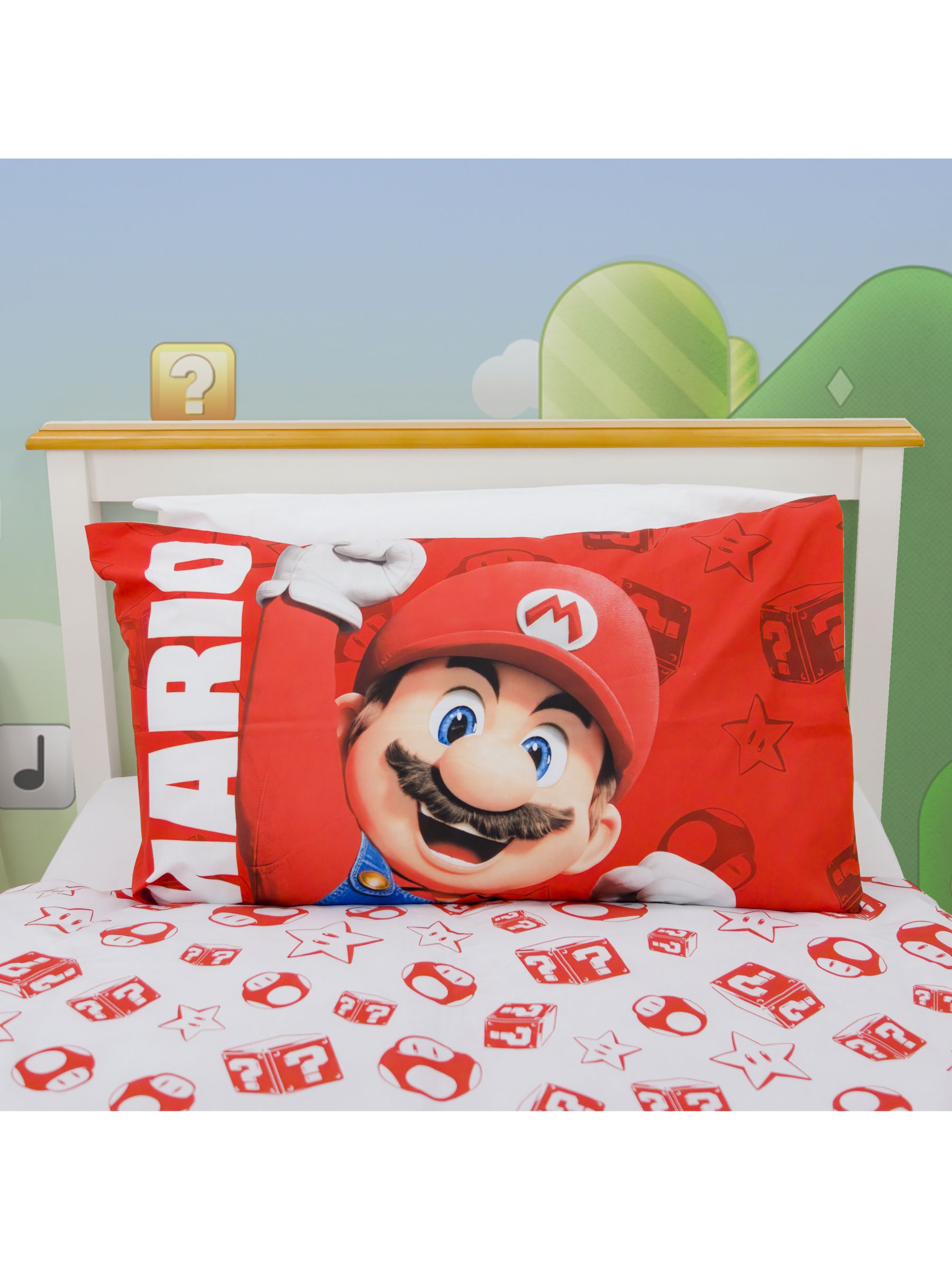 Super Mario Bros Characters Vinyl Kids Bedroom Living Room Wall