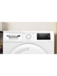 Bosch Series 4 WTH84001GB Freestanding Heat Pump Tumble Dryer, 8kg Load, White