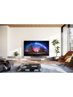 Panasonic TX-77MZ2000B (2023) OLED HDR 4K Ultra HD Smart TV, 77 inch with Freeview Play & Dolby Atmos, Black