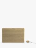 Bang & Olufsen BeoSound Level Portable Smart Speaker, Gold/Light Oak