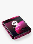 Motorola Razr 40 Ultra Foldable Smartphone, 8GB RAM, 6.9”, 5G, SIM Free, 256GB, Magenta