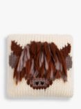 Wool Couture Highland Cow Cushion Knitting Kit