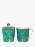 Sara Miller Birds Mug & Scented Candle Gift Set