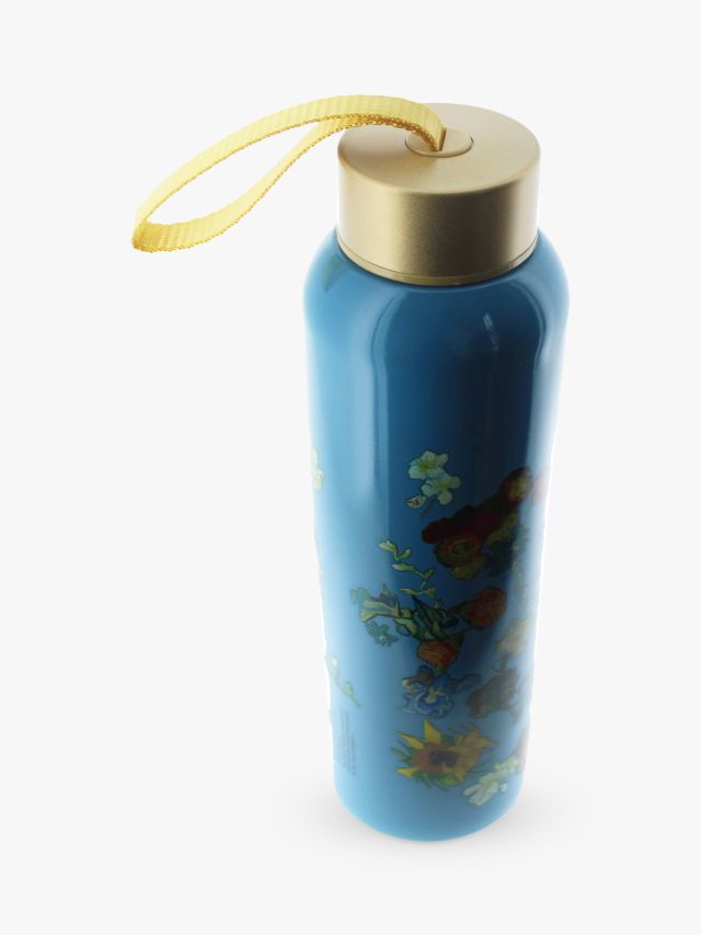 Van Gogh Flowers Water Bottle Personalised Stainless Steel 