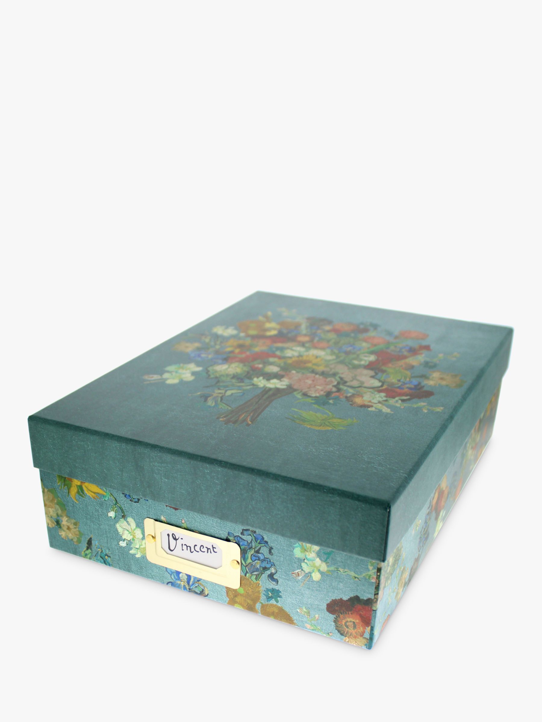 Van Gogh A4 Floral Storage Box, Multi