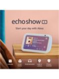 Amazon Echo Show 5 (3rd Gen) Smart Speaker with 5.5" Screen & Alexa Voice Recognition & Control, Cloud Blue