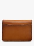Loake Fenchurch Leather Card Holder, Tan