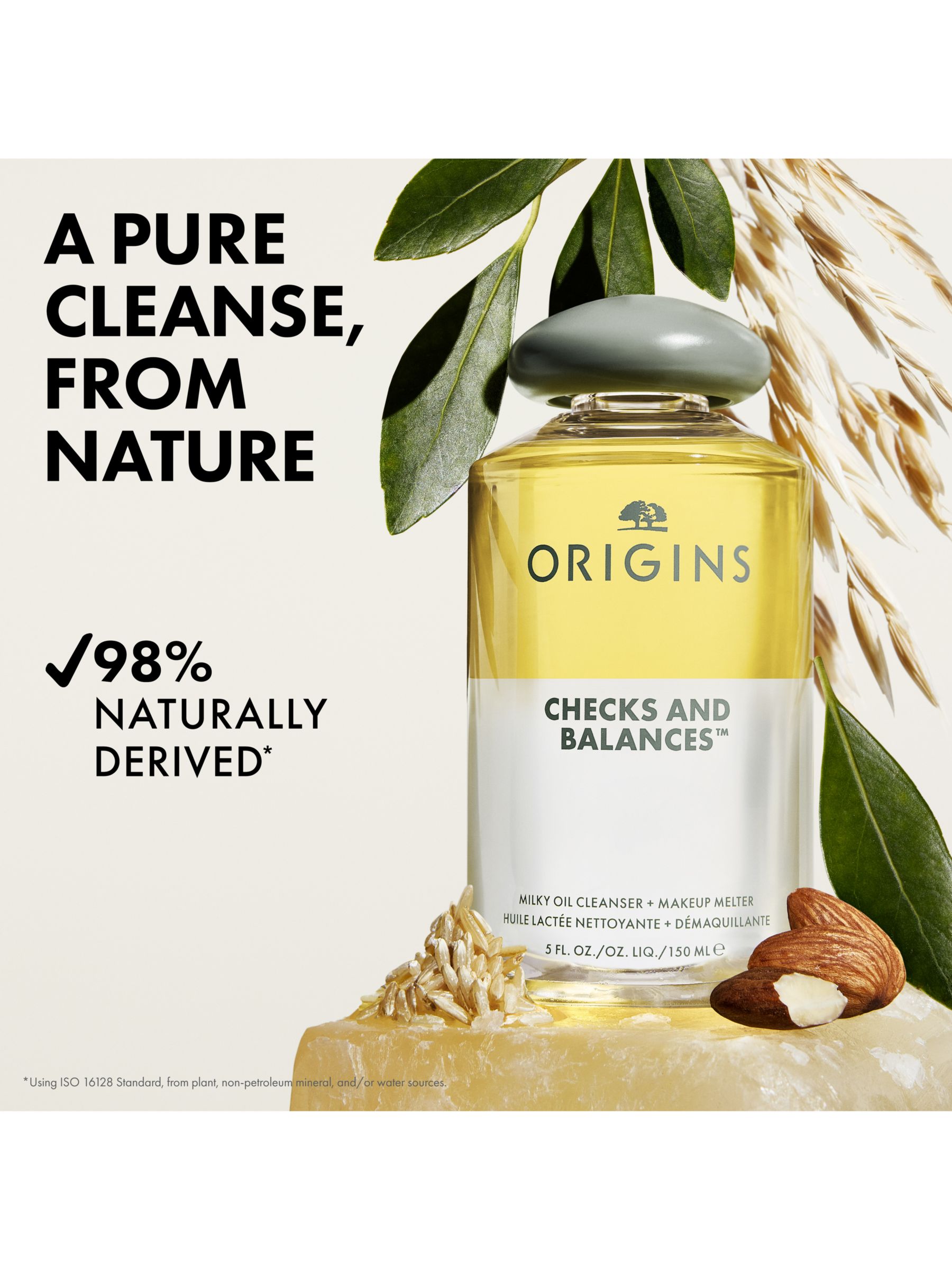 Origins Checks And Balances Milk to Oil Cleanser + Makeup Melter, 150ml 6