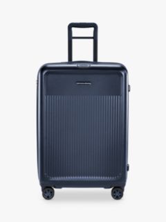 Briggs & Riley Sympatico 69cm 4-Wheel Medium Expandable Suitcase, Matte Navy