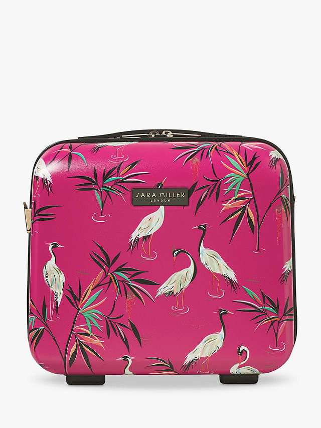 Sara Miller Vanity Case, Pink Heron 2