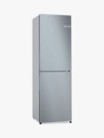 Bosch Series 2 KGN27NLEAG Freestanding 50/50 Fridge Freezer, Inox