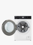 LG FWY916WBTN1 Freestanding Washer Dryer, 11kg/6kg Load, 1400rpm Spin, White
