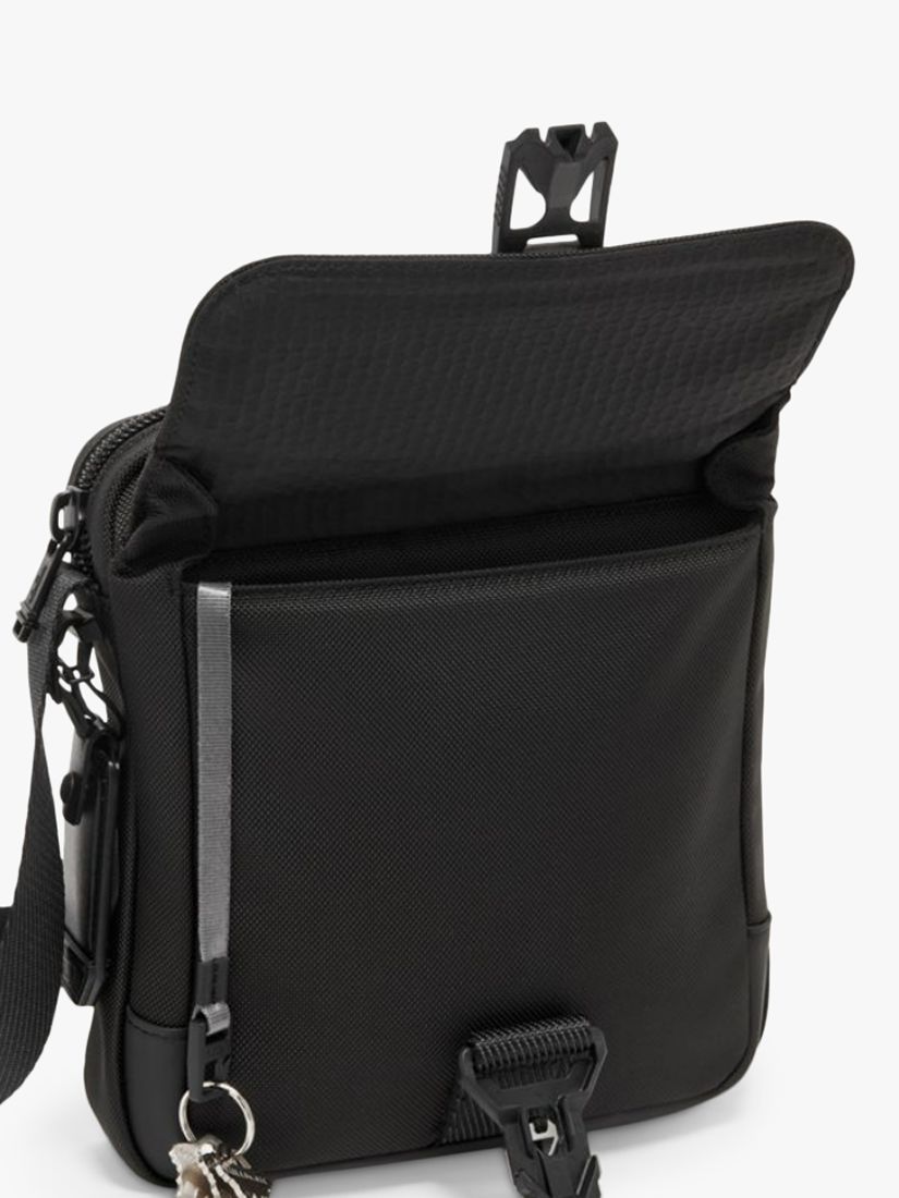 Buy TUMI Alpha Bravo Junior Crossbody Bag, Black Online at johnlewis.com