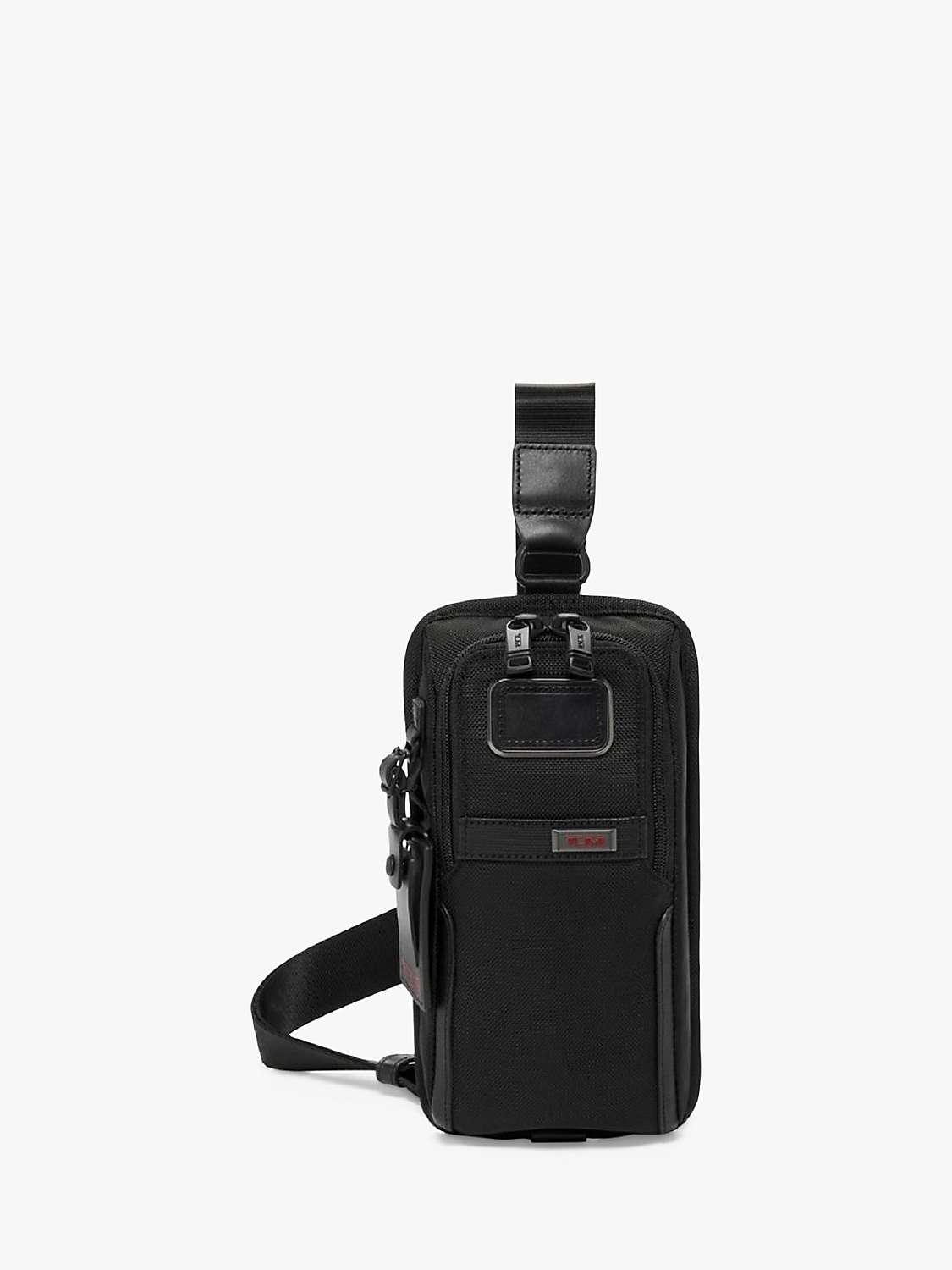 Buy TUMI Alpha 3 Compact Sling Bag, Black Online at johnlewis.com