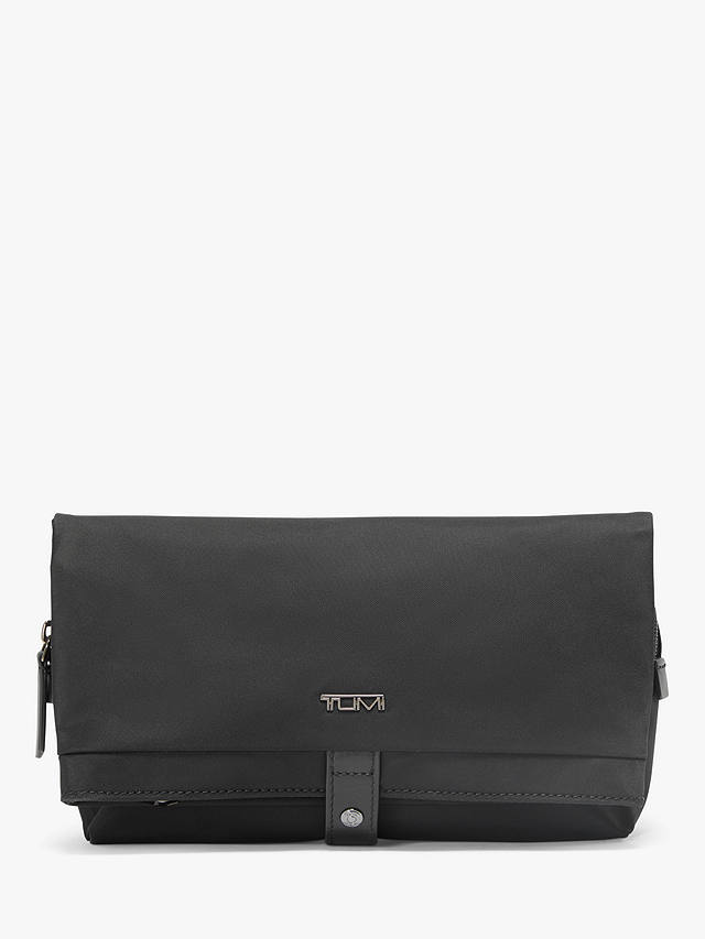 TUMI Voyageur Blake Cosmetic Bag, Black/Gunmetal 1