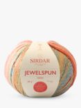 Sirdar Jewelspun With wool Aran Yarn, 200g, Citrine Sunrise
