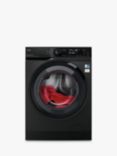 AEG LWR7416U6UD Freestanding Washer Dryer, 10kg/6kg Load, 1600rpm Spin, Dark Silver