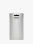AEG 7000 FFB73527ZM Freestanding Slimline Dishwasher, Stainless Steel