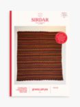 Sirdar Jewelspun Rippling Meadow Aran Blanket Knitting Pattern, 10723