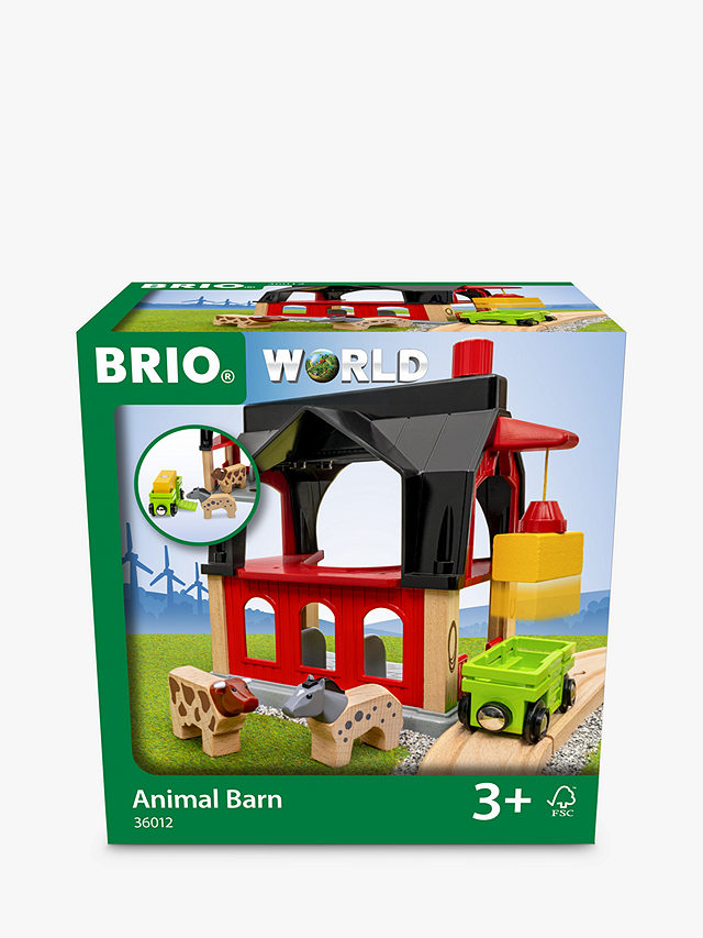 BRIO World Animal Barn