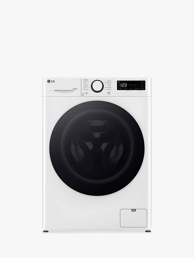 Buy LG FWY706WWTN1 Freestanding Washer Dryer, 10kg/6kg Load, 1400rpm Spin, White Online at johnlewis.com