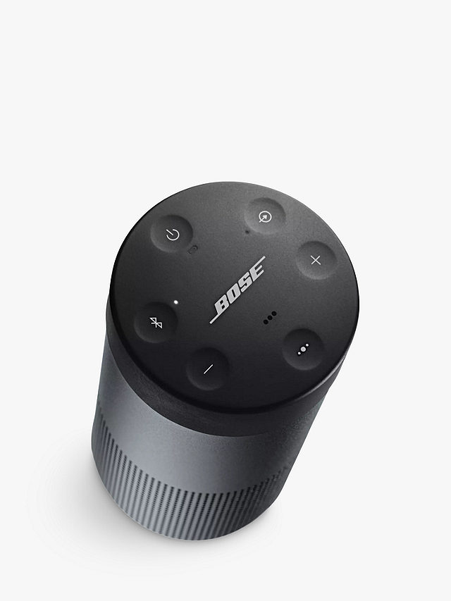 Bose SoundLink Revolve II Water-resistant Portable Bluetooth Speaker with Built-in Speakerphone, 2023, Triple Black