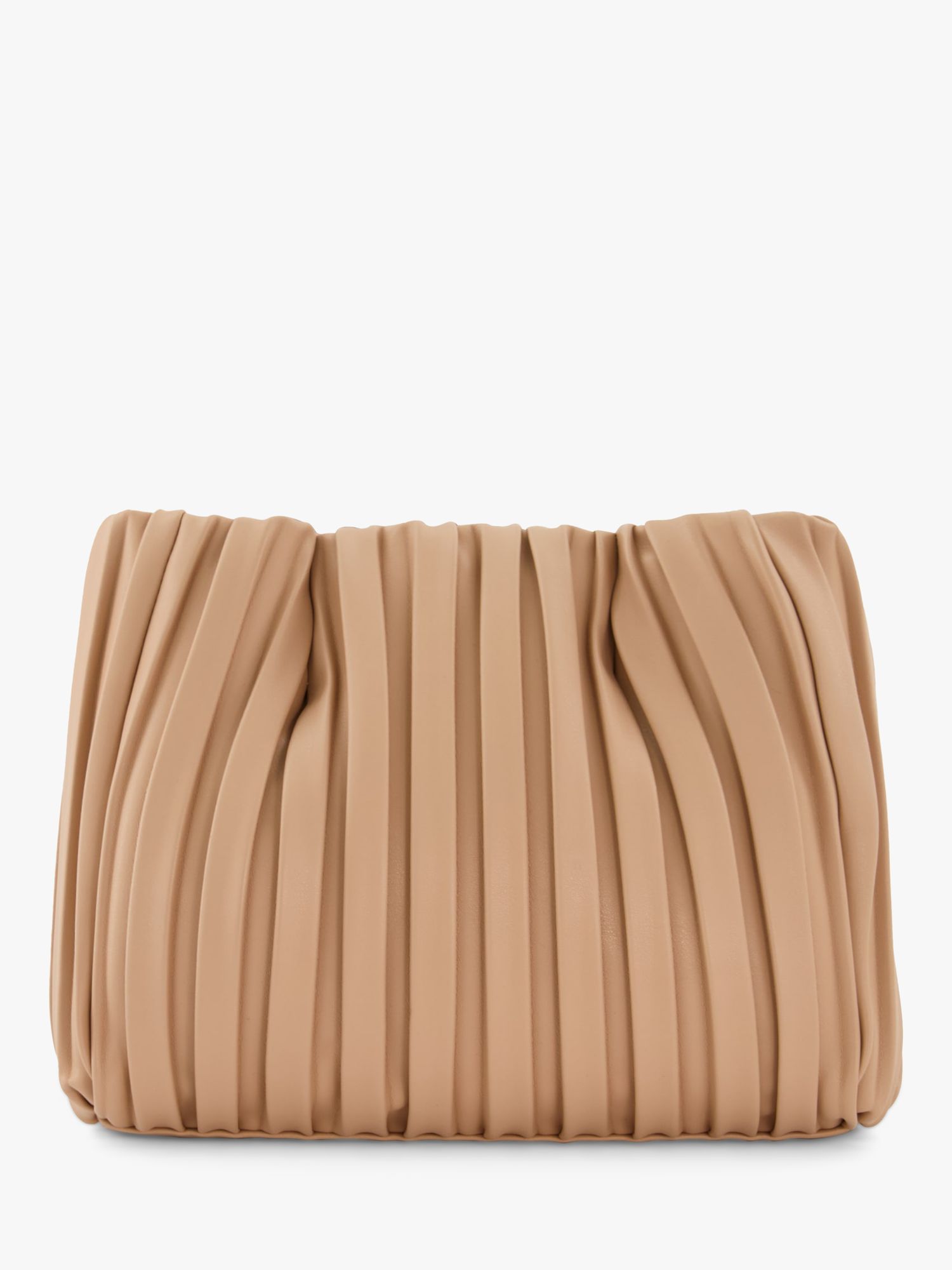 Buy Dune Dominie Pleated Chain-Handle Slouch Bag Online at johnlewis.com