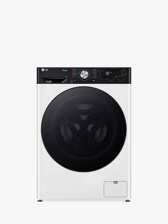 Buy LG F4Y709WBTA1 Freestanding Washing Machine, 9kg Load, 1400rpm Spin, White Online at johnlewis.com
