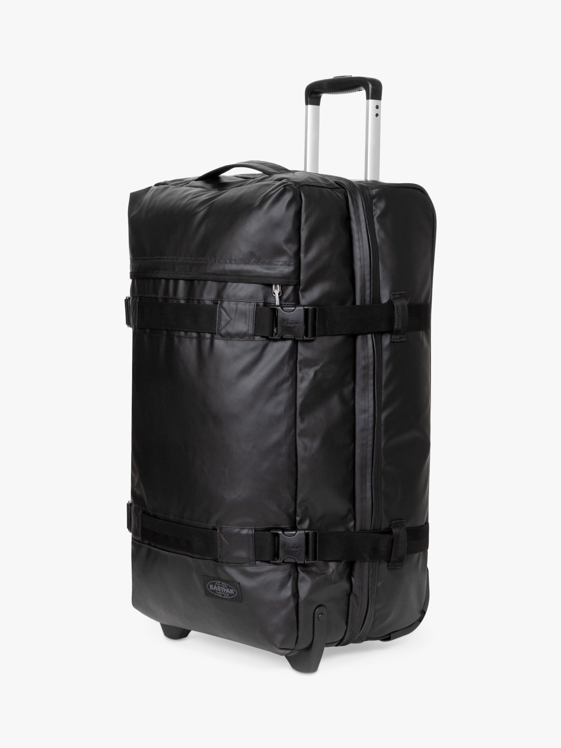 Eastpak Transit'R 2-Wheel 79cm Large Suitcase, Tarp Black