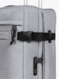Eastpak Transit'R 4-Wheel 70cm Medium Suitcase, Black, Sunday Grey