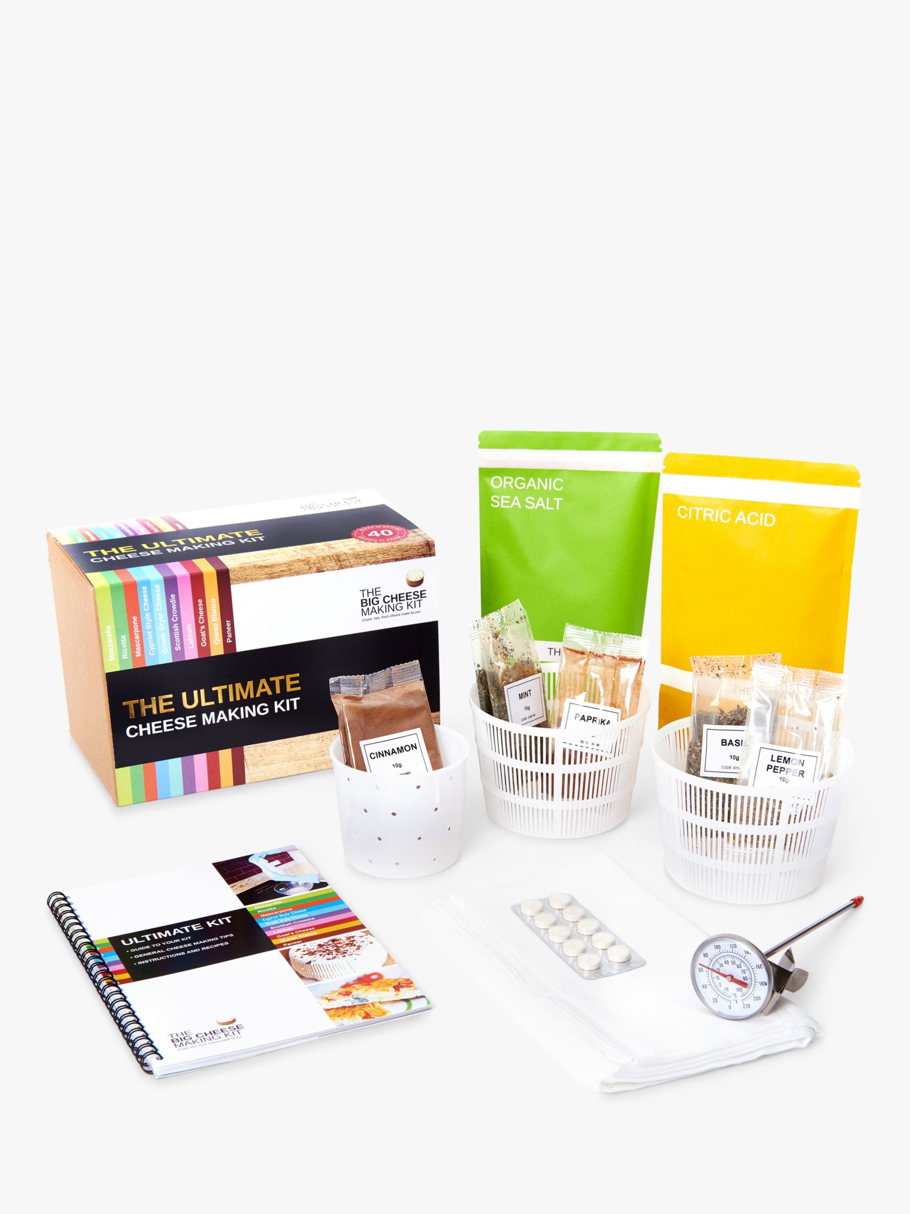 The Big Cheese Making Kit Ultimate Cheese Kit