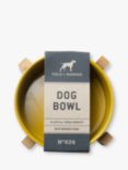 Field + Wander Ceramic Dog Bowl with Wooden Stand, Whine N Dine