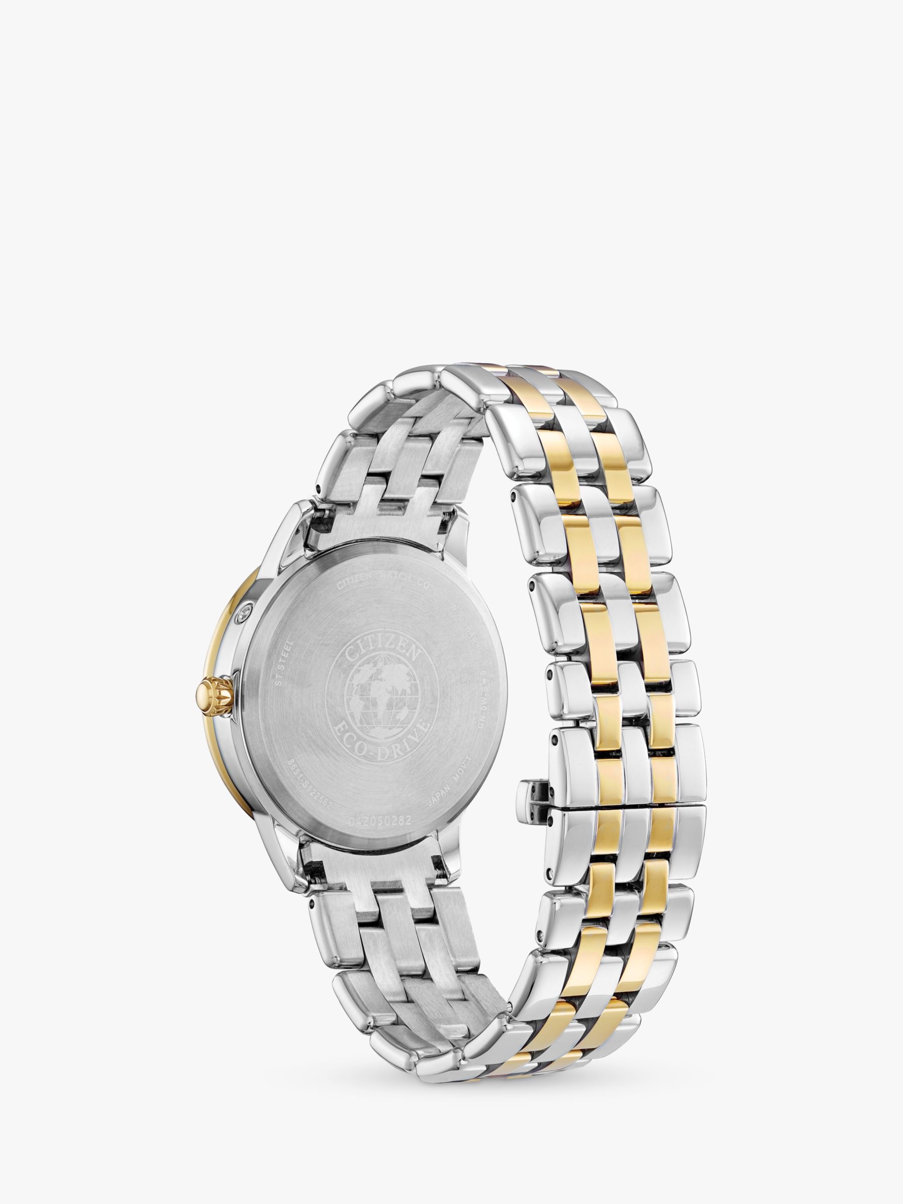 Buy Citizen L Mae Eco-Drive Diamond Bracelet Watch Online at johnlewis.com