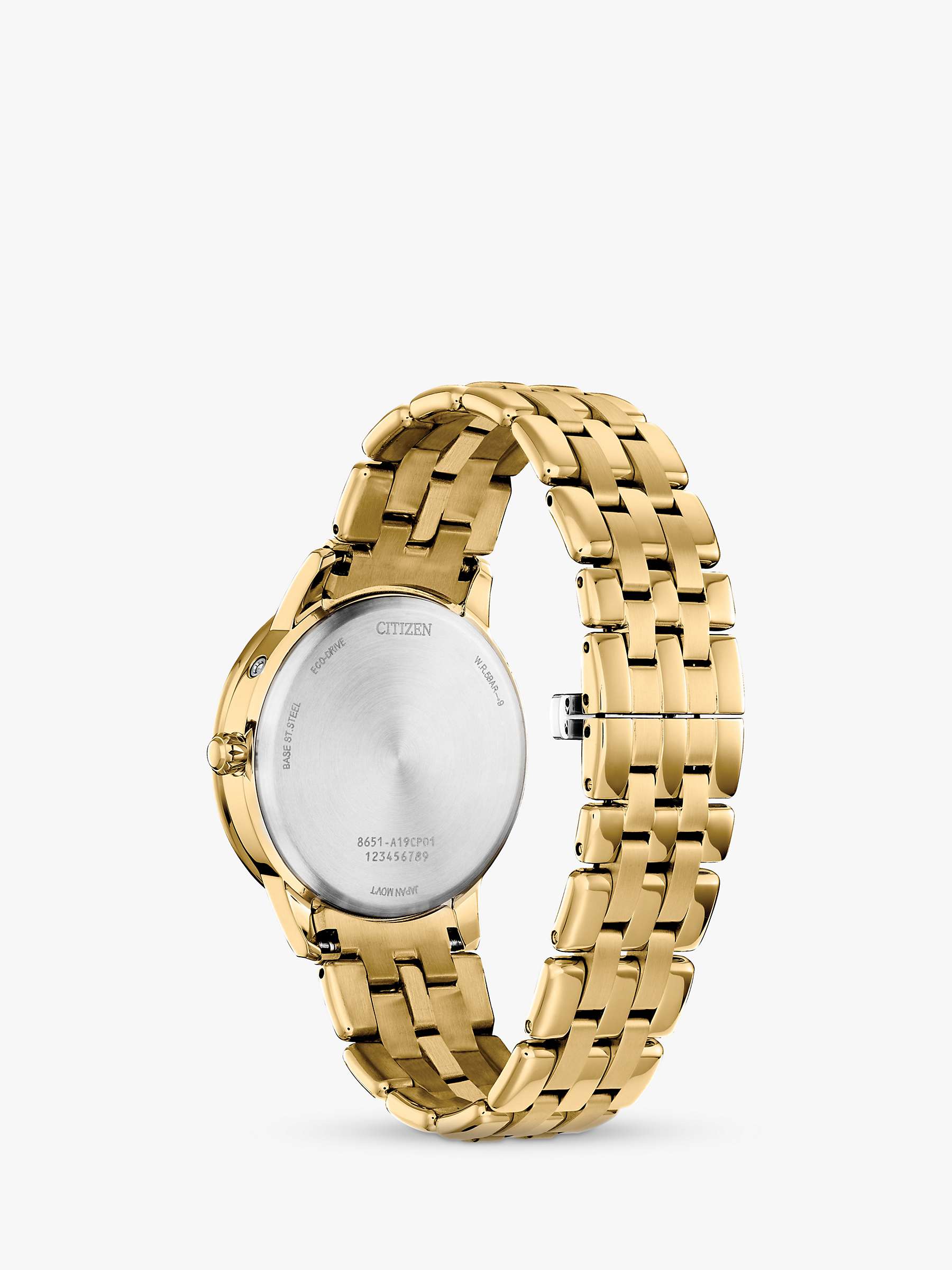Buy Citizen L Mae Eco-Drive Diamond Bracelet Watch Online at johnlewis.com