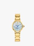 Citizen Eco-Drive L Mae Diamond & Sapphire Bracelet Watch