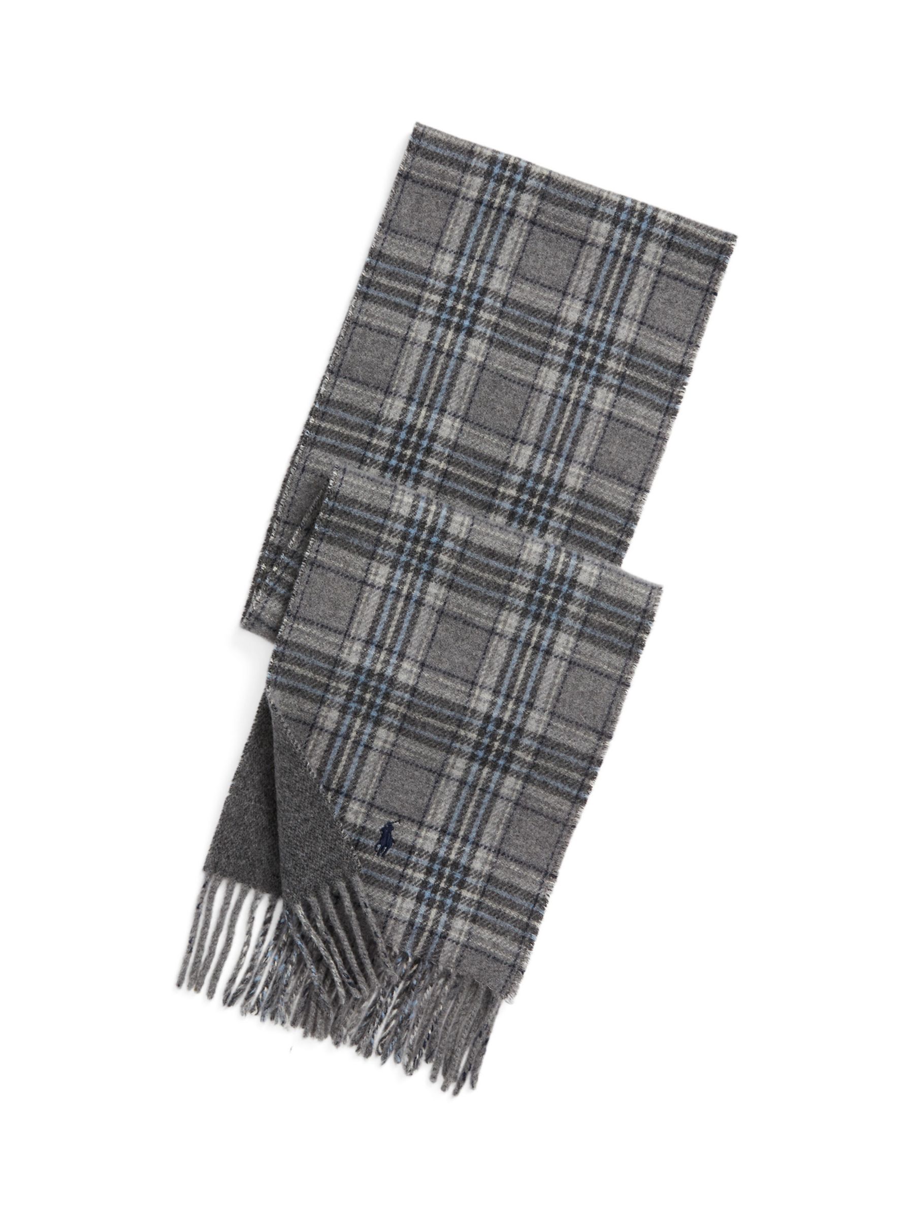 Ralph lauren best sale grey scarf