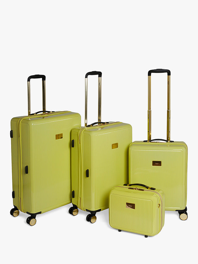 Dune Olive 4-Wheel 77cm Large Suitcase, Lime
