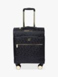 Dune Oriel 4-Wheel 55cm Monogram Print Cabin Case, Black