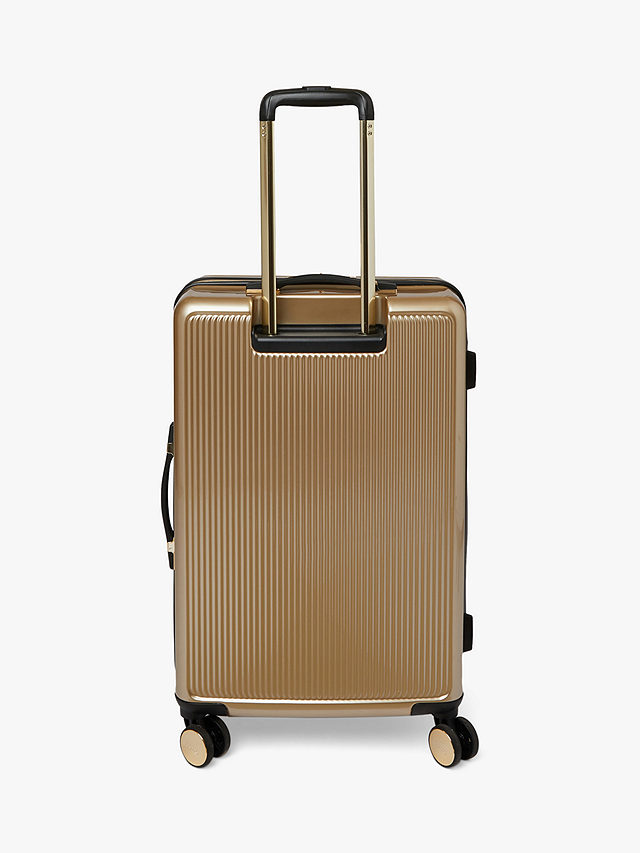 Dune Olive 4-Wheel 67cm Medium Suitcase, Gold