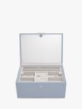 Stackers Luxury Classic Jewellery Box, Blue